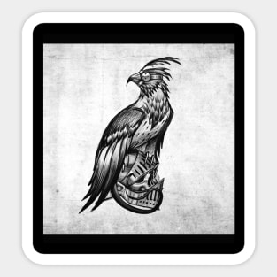 war raven Sticker